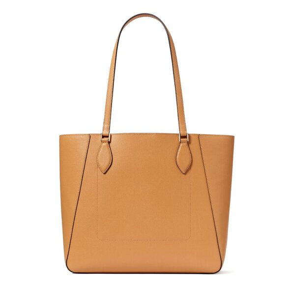 New Kate Spade Poppy Large Leather Tote Tiramisu Mousse - Picture 5 of 5